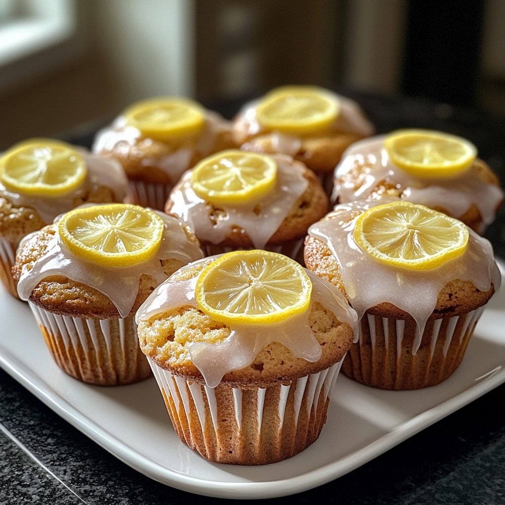 Zitronenkuchen Muffins