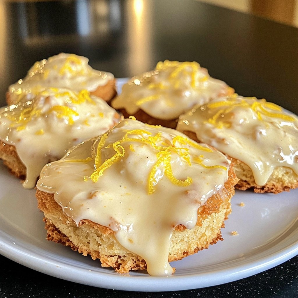 Zitronenkuchen mit Vanille