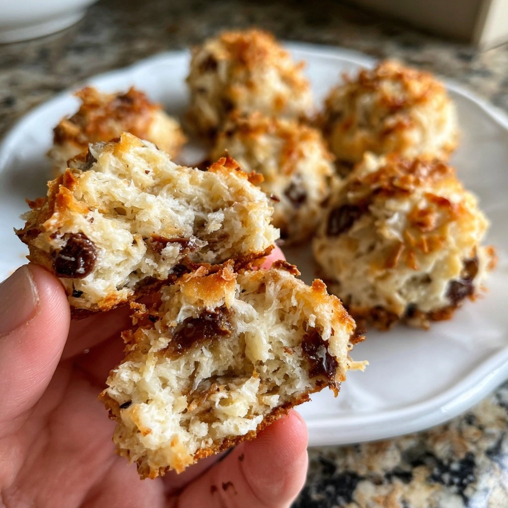 Quarkbällchen gefüllt mit Nougat