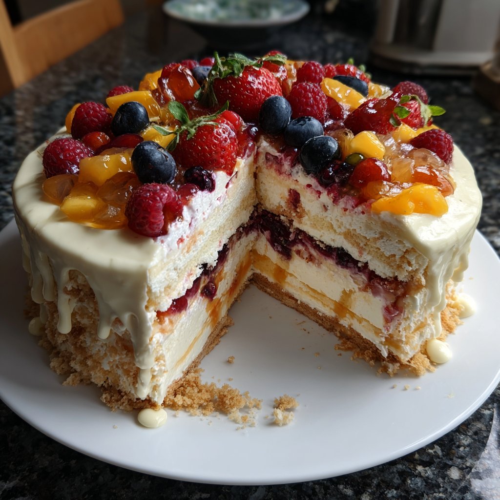 Geburtstagskuchen ohne Backen