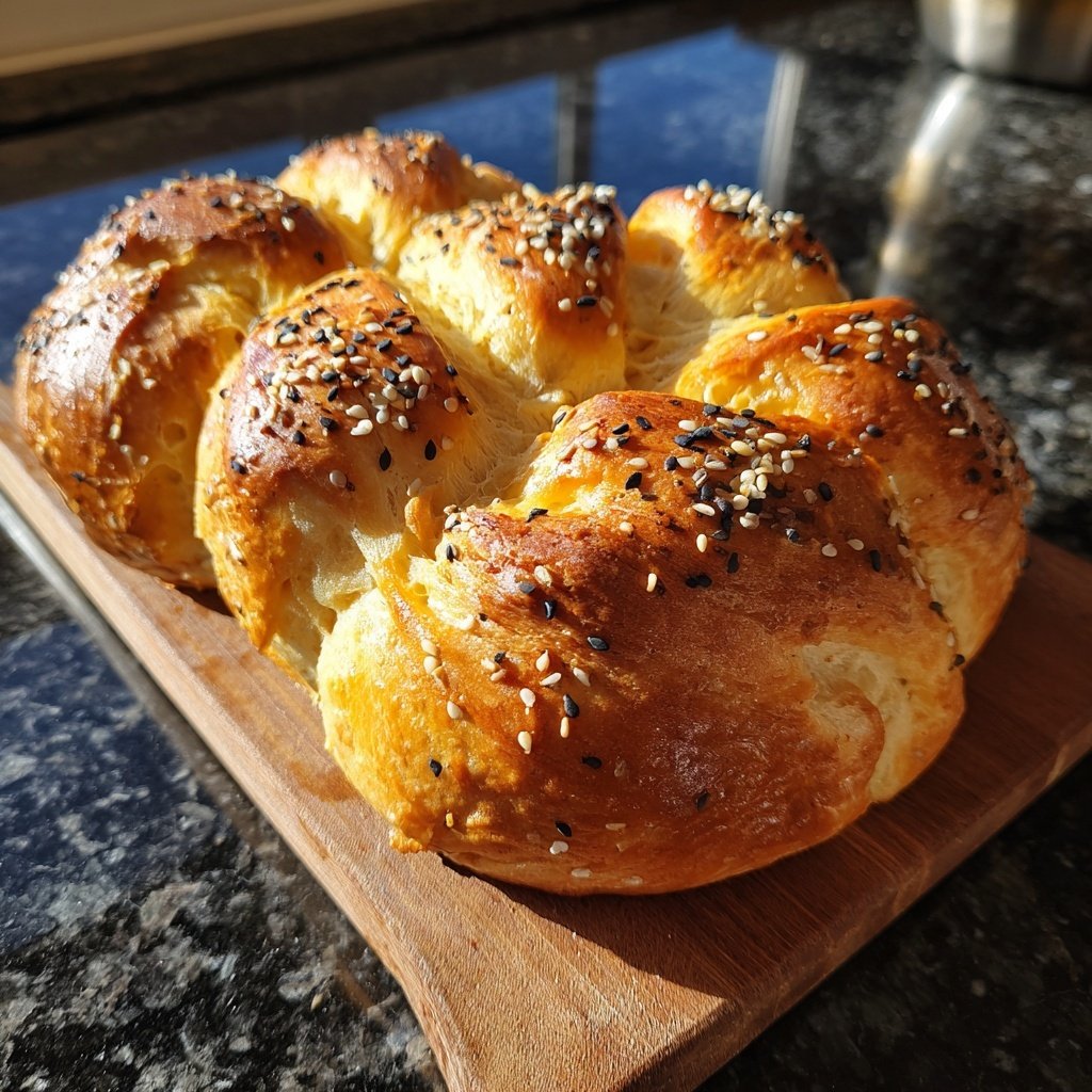 Zupfbrot Mit Sesam