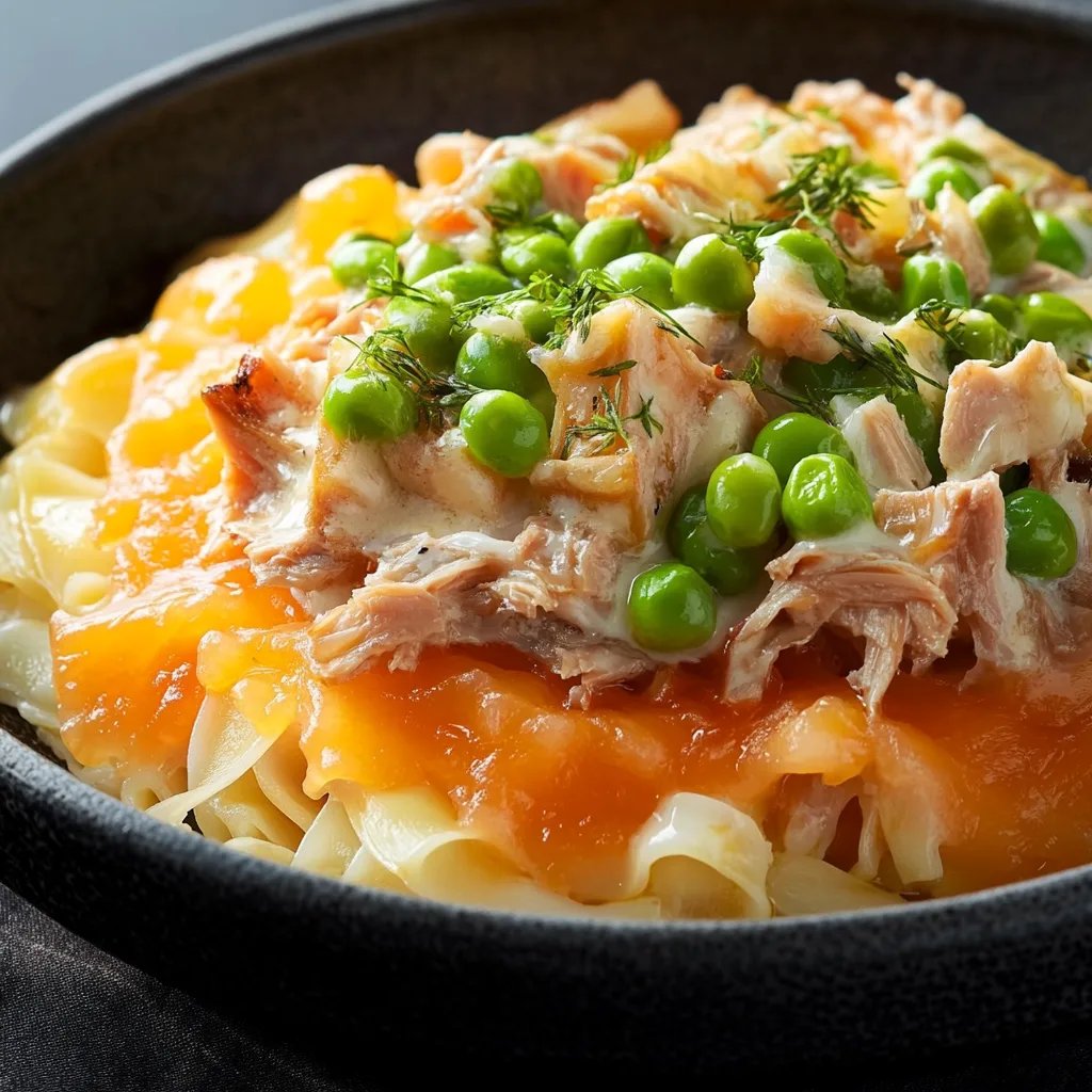 Thunfisch-Nudelauflauf