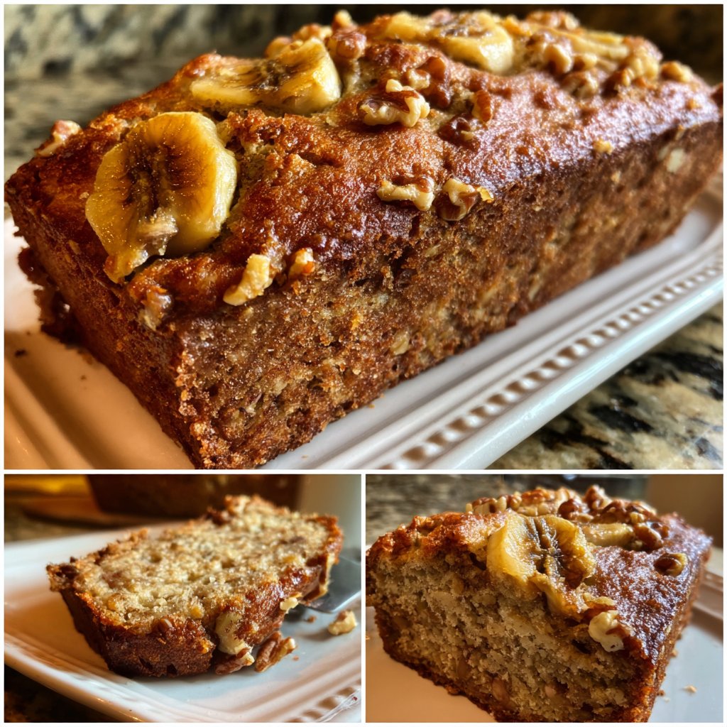 Bananenbrot zum Frühstück