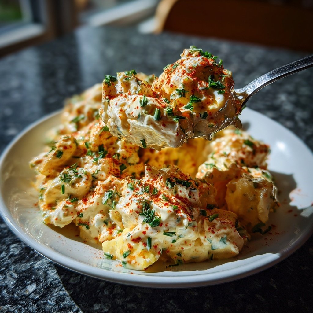 Schnell & Einfach 10-Minuten-Eiersalat mit Joghurt