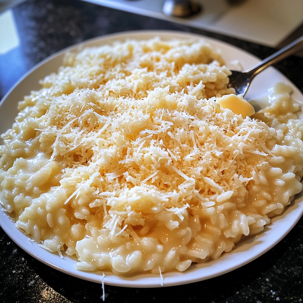 Risotto mit Parmesan und Butter