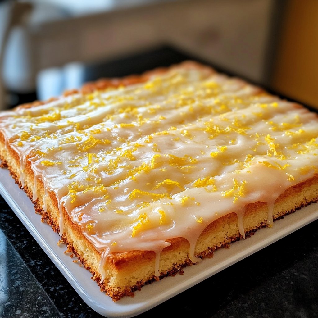 Zitronenkuchen locker