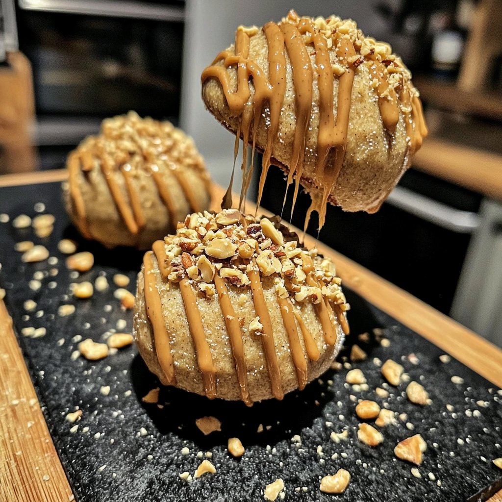 Protein Bällchen mit Cashewmus