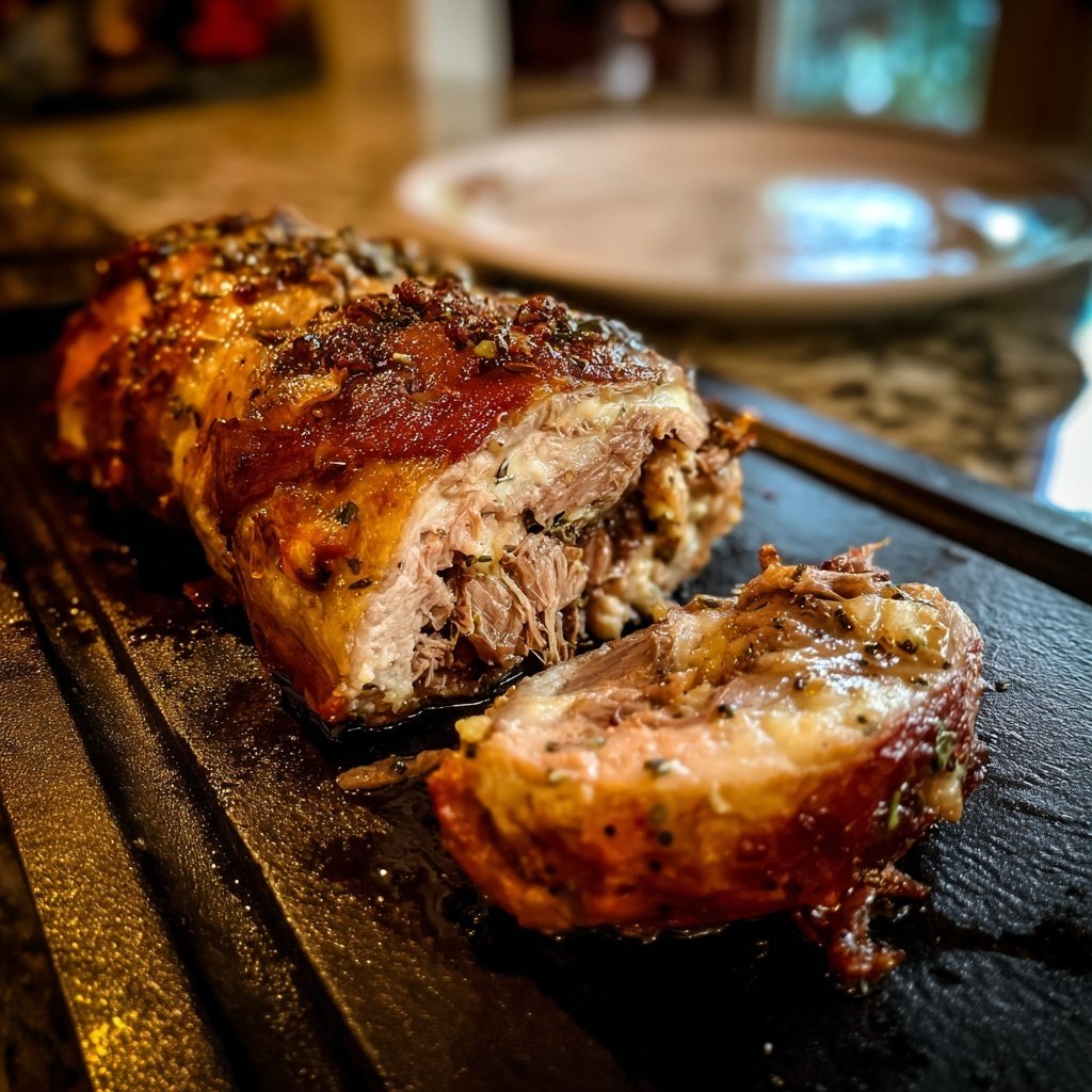 Hausmannskost Rinderrouladen mit Rahmsoße