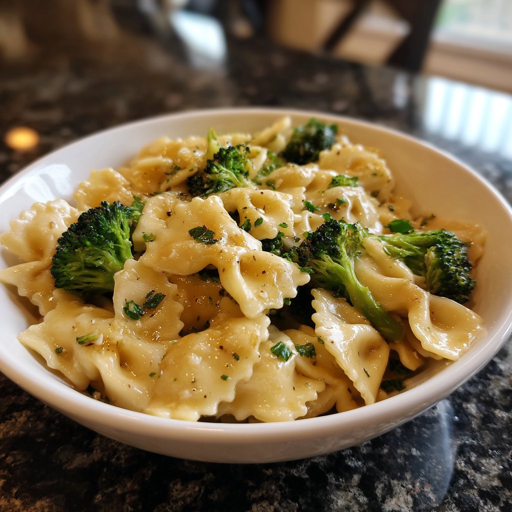 Reisnudeln mit Brokkoli